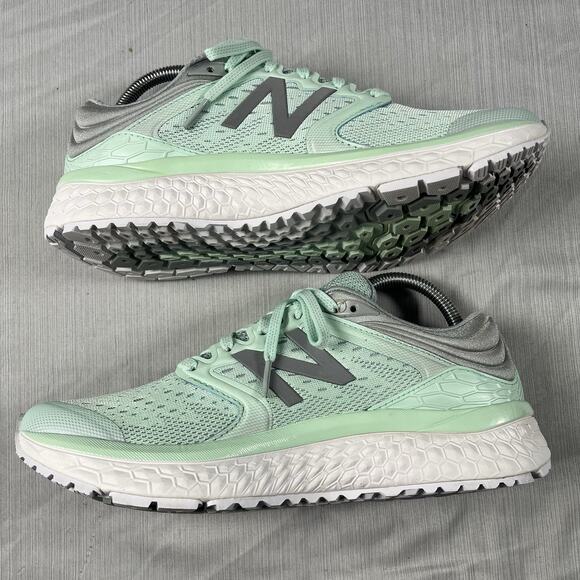 New Balance Fresh Foam 1080 v8 Women’s Size 8.5 Running Shoes Green W1080SW8 - Picture 1 of 7
